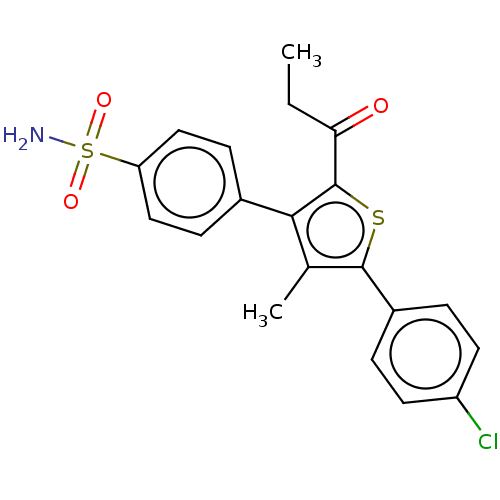 Chemical structure of BindingDB Monomer ID 50514307