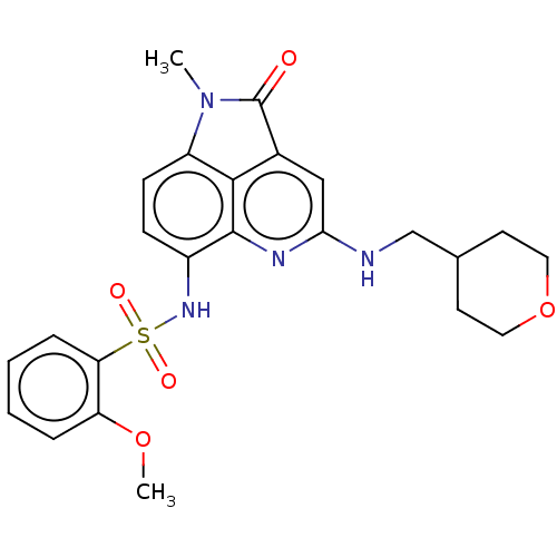 Chemical structure of BindingDB Monomer ID 50514330