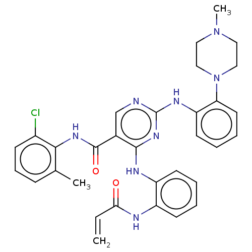 Chemical structure of BindingDB Monomer ID 50514524
