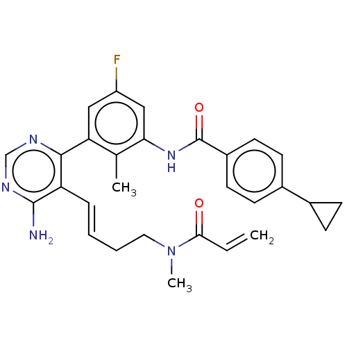 Chemical structure of BindingDB Monomer ID 50514634