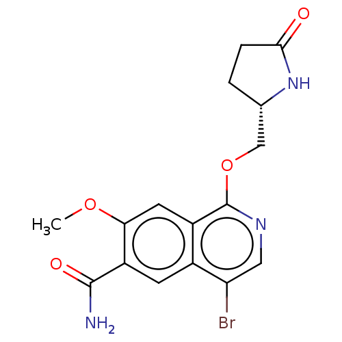 Chemical structure of BindingDB Monomer ID 50515374