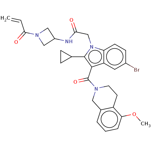Chemical structure of BindingDB Monomer ID 50517173