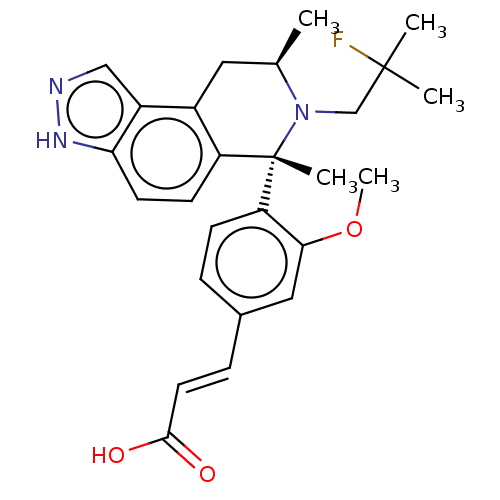 Chemical structure of BindingDB Monomer ID 50517550