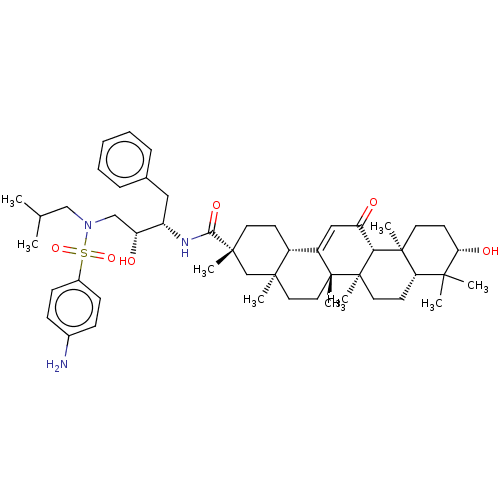 Chemical structure of BindingDB Monomer ID 50518695