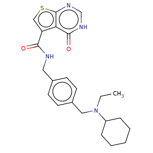 Chemical structure of BindingDB Monomer ID 50519364