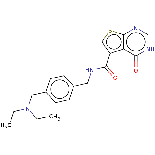 Chemical structure of BindingDB Monomer ID 50519369