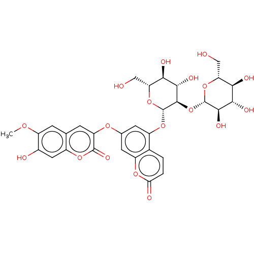 Chemical structure of BindingDB Monomer ID 50519374