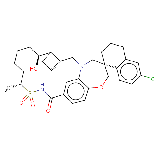 Chemical structure of BindingDB Monomer ID 50519618