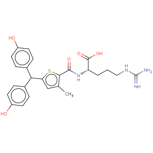 Chemical structure of BindingDB Monomer ID 50520302