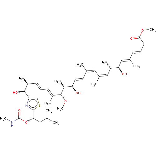 Chemical structure of BindingDB Monomer ID 50520501