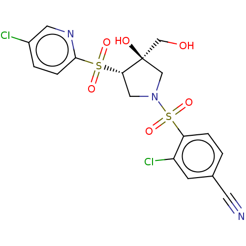 Chemical structure of BindingDB Monomer ID 50521180
