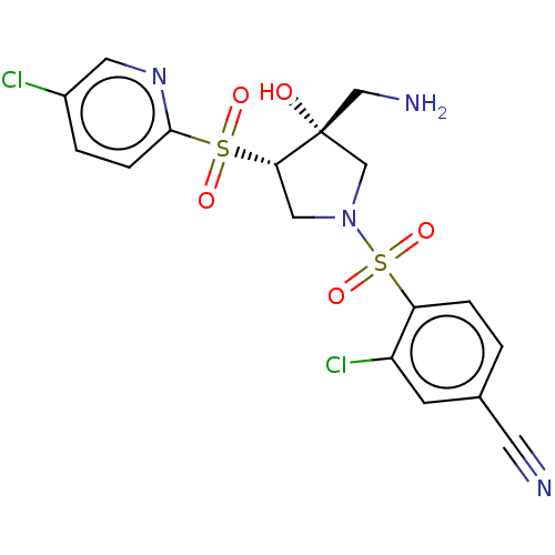 Chemical structure of BindingDB Monomer ID 50521183