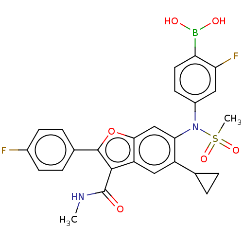 Chemical structure of BindingDB Monomer ID 50523174