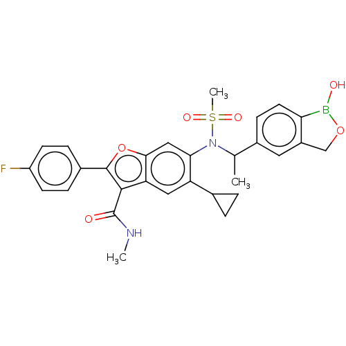 Chemical structure of BindingDB Monomer ID 50523186