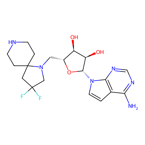 Chemical structure of BindingDB Monomer ID 50523632