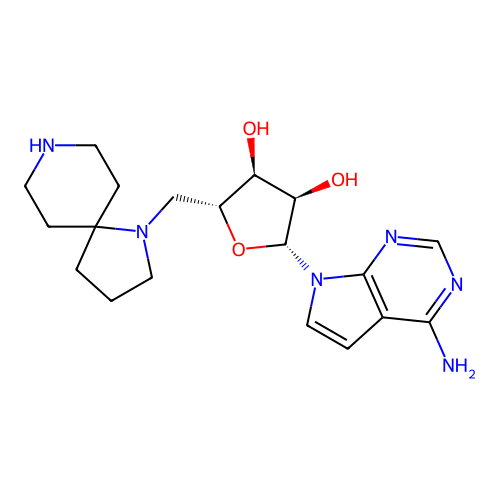 Chemical structure of BindingDB Monomer ID 50523647