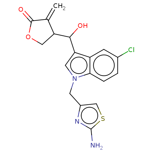 Chemical structure of BindingDB Monomer ID 50524600