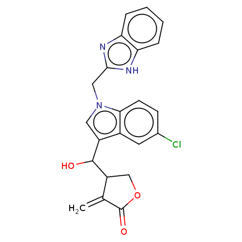 Chemical structure of BindingDB Monomer ID 50524623