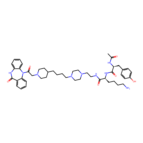Chemical structure of BindingDB Monomer ID 50525132