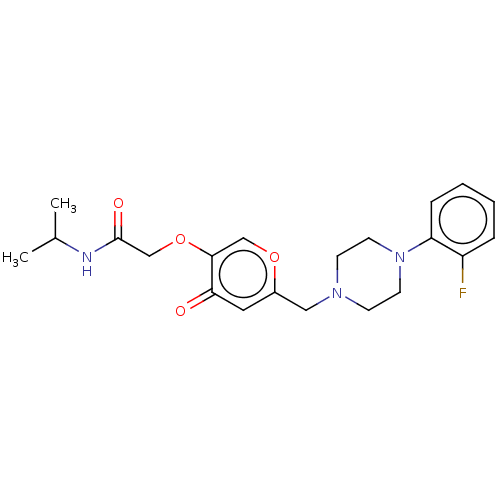 Chemical structure of BindingDB Monomer ID 50525863