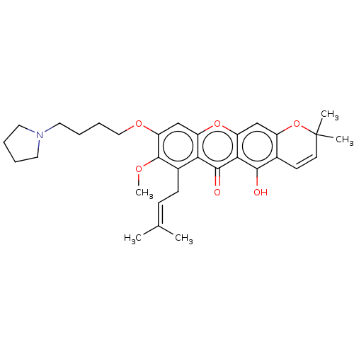 Chemical structure of BindingDB Monomer ID 50527196