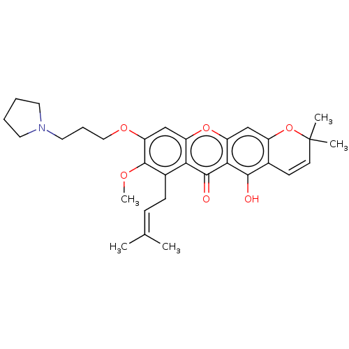 Chemical structure of BindingDB Monomer ID 50527205