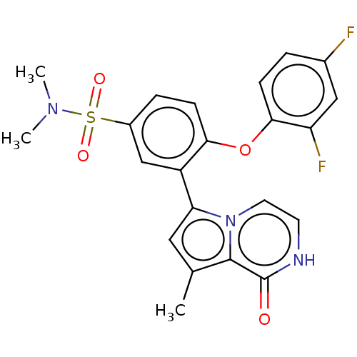 Chemical structure of BindingDB Monomer ID 50527572