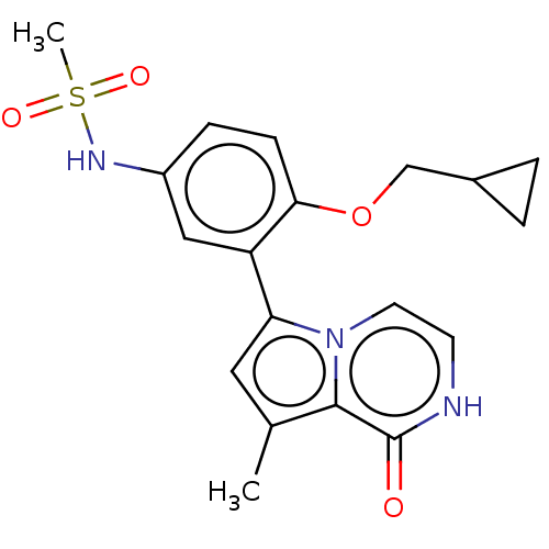 Chemical structure of BindingDB Monomer ID 50527595