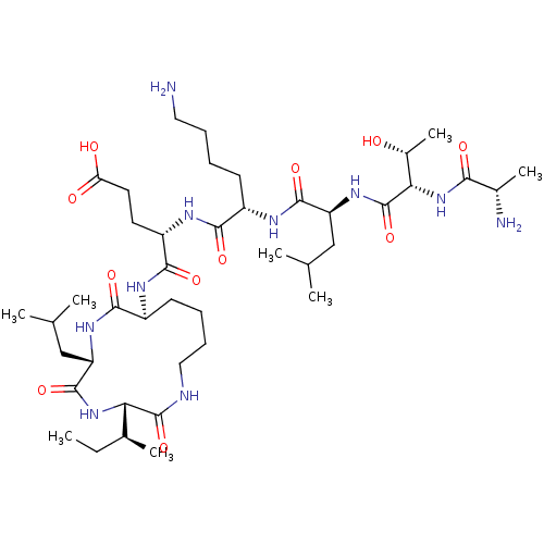 Chemical structure of BindingDB Monomer ID 50527817