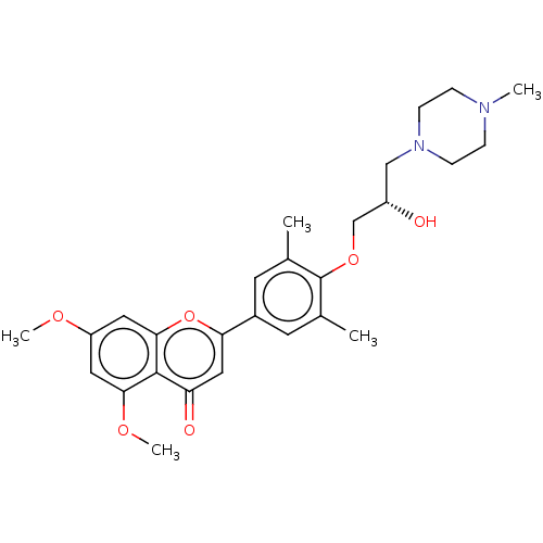Chemical structure of BindingDB Monomer ID 50527823