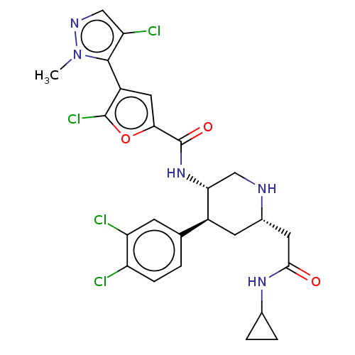 Chemical structure of BindingDB Monomer ID 50528410