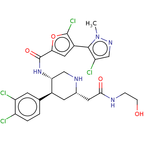 Chemical structure of BindingDB Monomer ID 50528420