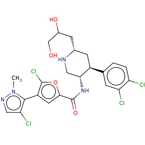 Chemical structure of BindingDB Monomer ID 50528435
