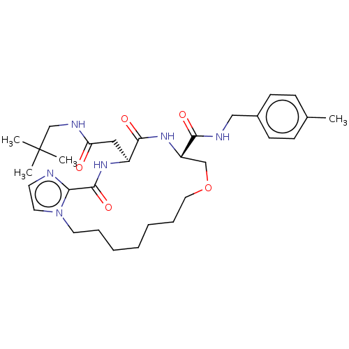 Chemical structure of BindingDB Monomer ID 50529943