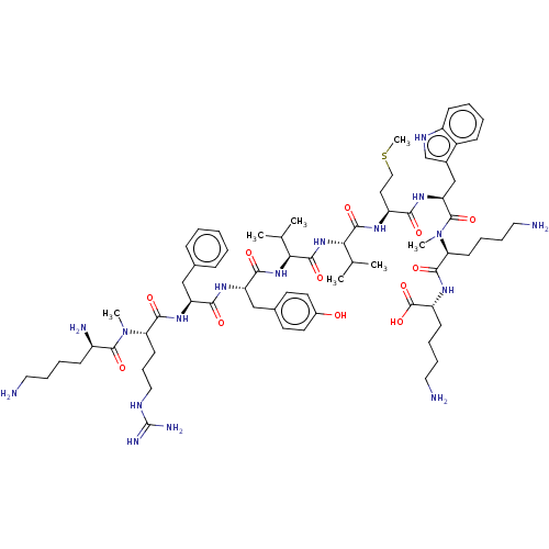 Chemical structure of BindingDB Monomer ID 50530409