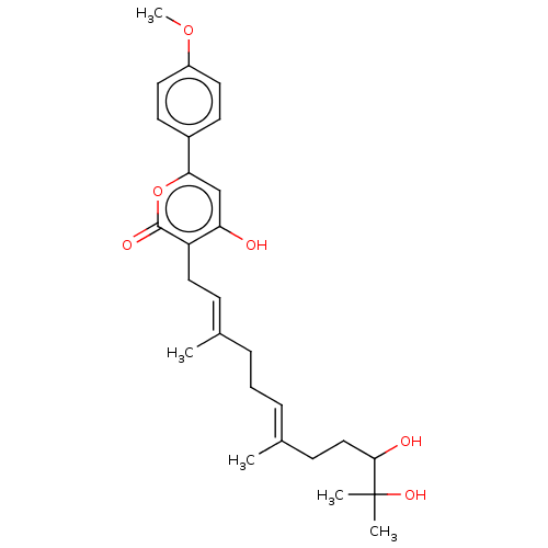 Chemical structure of BindingDB Monomer ID 50530479