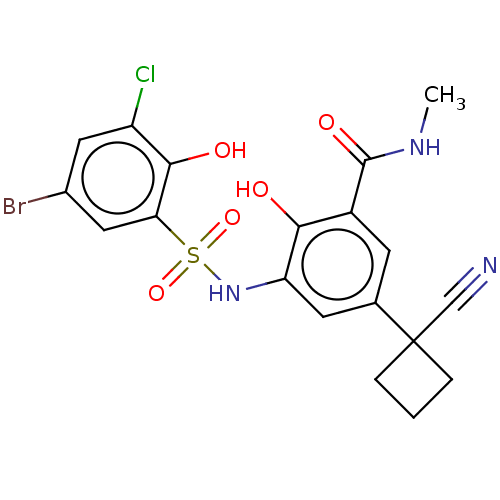 Chemical structure of BindingDB Monomer ID 50531074