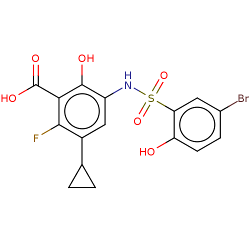 Chemical structure of BindingDB Monomer ID 50531134
