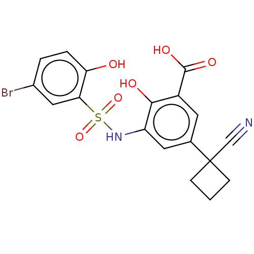 Chemical structure of BindingDB Monomer ID 50531135
