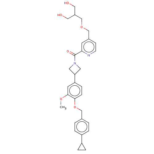 Chemical structure of BindingDB Monomer ID 50532197