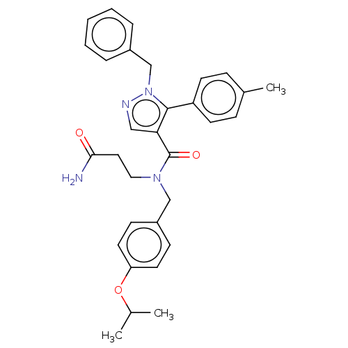 Chemical structure of BindingDB Monomer ID 50533425