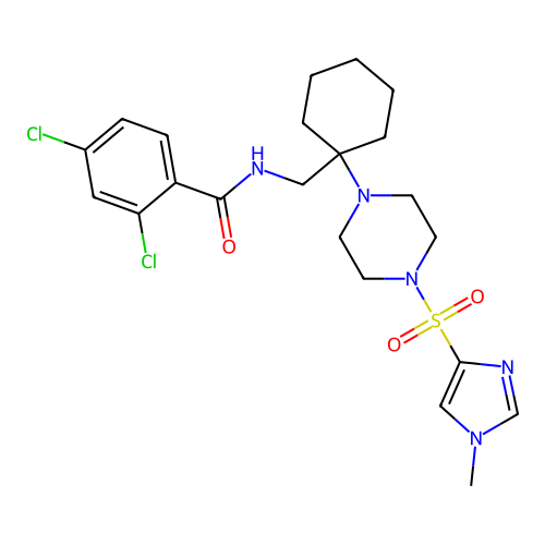 Chemical structure of BindingDB Monomer ID 50533736