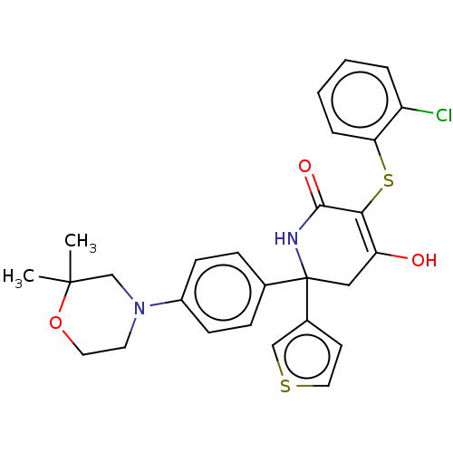 Chemical structure of BindingDB Monomer ID 50534307