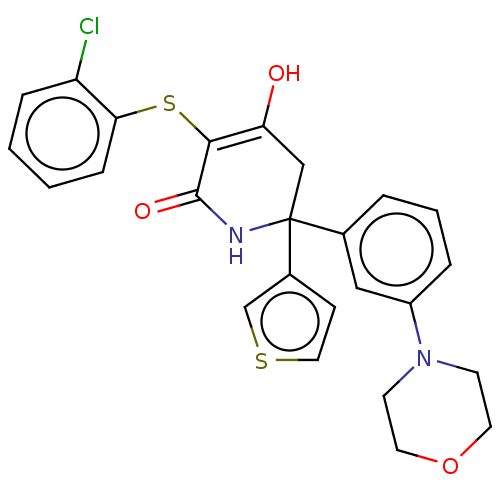 Chemical structure of BindingDB Monomer ID 50534317