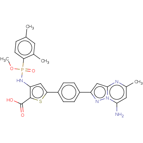 Chemical structure of BindingDB Monomer ID 50534627