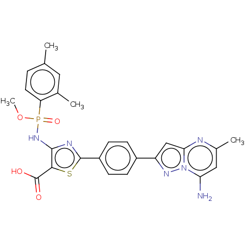 Chemical structure of BindingDB Monomer ID 50534629