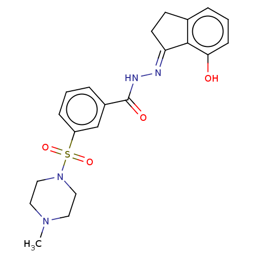 Chemical structure of BindingDB Monomer ID 50534667