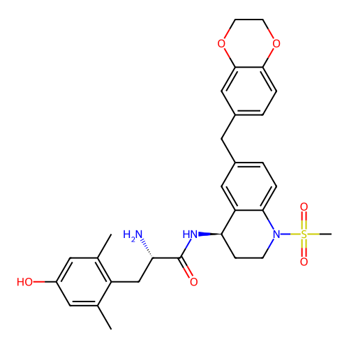 Chemical structure of BindingDB Monomer ID 50535338