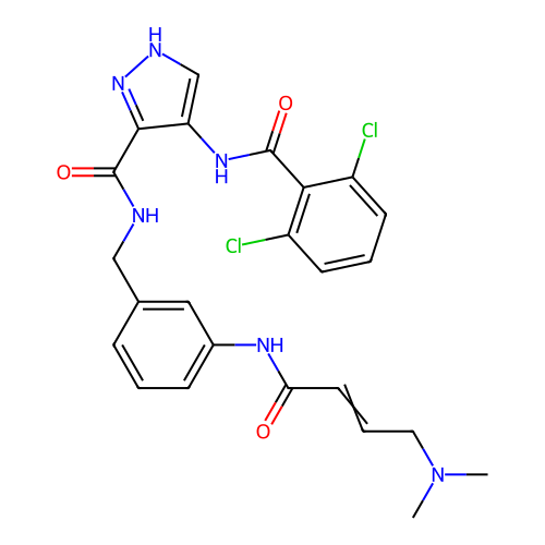 Chemical structure of BindingDB Monomer ID 50535519