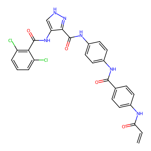 Chemical structure of BindingDB Monomer ID 50535521